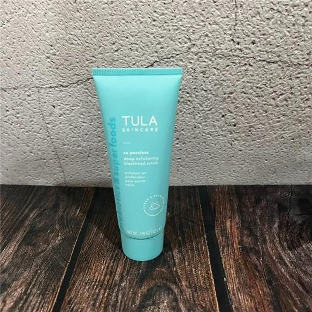 TULA Skin Care Probiotics Superfoods So Poreless Exfoliating Blackhead Scrub 82g